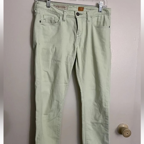 Pilcro and the Letterpress Jeans 26 Green - Picture 1 of 4